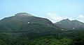 Chausu lava dome and Asahi Peak