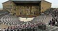 The French Foreign Legion celebrating Camerone Day in the Roman Theatre of Orange