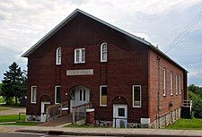 Ogema Town Hall, July 2014