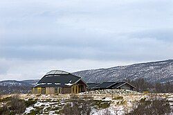 View of the Kven Institute in Børselv