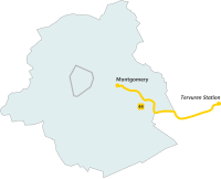 Map of route 44.