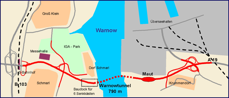 File:Warnowtunnel Rostock Lageplan.png