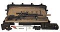 Rifle with case and maintenance kit