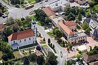 Aerial view of Üllő