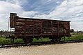 Auschwitz-Birkenau boxcar used to transport prisoners into the camp