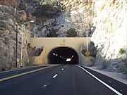 The Mule Pass Tunnel.