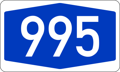 File:Bundesautobahn 995 number.svg