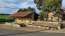 The wash house in Champvans-les-Moulins