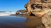 El Sunzal beach in La Libertad, La Libertad