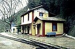 Mega Spileo railway station, May 1997.