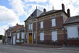 The town hall in Hardivillers