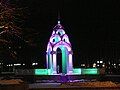 Gazebo at night