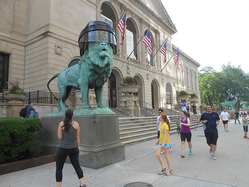 File:Lion Sculpture (9210803376).jpg