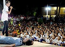 Children at Mingalar Parahita Orphanage during an Education Project