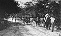 Image 22United States Marines and a Haitian guide patrolling the jungle in 1915 during the Battle of Fort Dipitie (from History of Haiti)