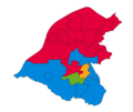 2021 results map