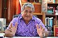 Image 44Tuilaepa Sailele Malielegaoi, Prime Minister of Samoa from 1998 to 2021, who initiated the Polynesian Leaders Group in late 2011. (from Polynesia)