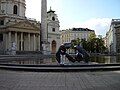 Square in front of the Karlskirche