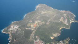 Aerial view of North Head