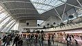 Main hall of the ATG terminal for YHT passenger services