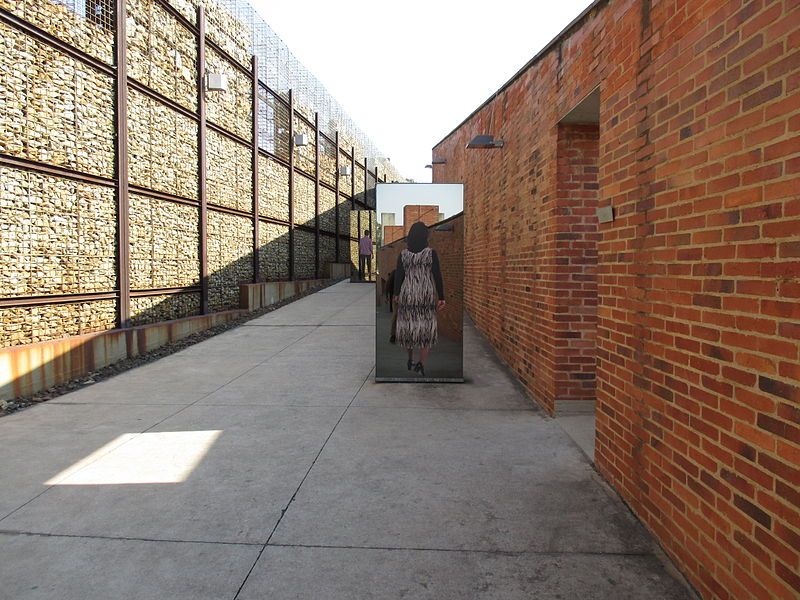 File:Apartheid Museum Reflections.JPG