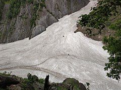 Avalanche site