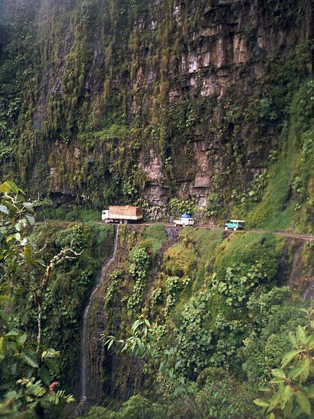 File:Bolivia Yunga Road.jpg