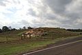 Mound at the Caddo Mounds State Historic Site in Cherokee County, Texas