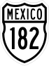 Federal Highway 182 shield