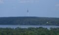 The Fernmeldeturm viewed from the Belvedere Palace in Potsdam