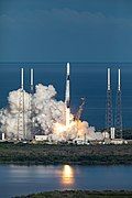 Falcon 9 carrying CRS-18