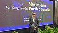 Participating in the First World Conference of Poets 2023 in Colombia