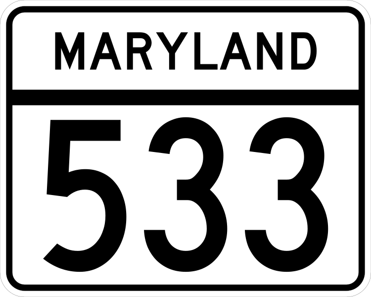 File:MD Route 533.svg