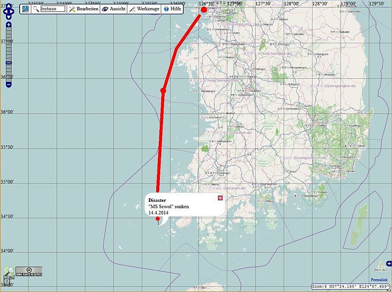 File:MS Sewol Track.jpg