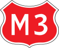 M3 highway shield