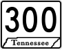 State Route 300 marker