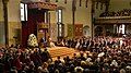 King Willem-Alexander of the Netherlands giving a speech from the throne in the Ridderzaal