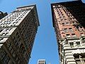 The Bank Tower (on the right), built in 1901 and 1902, at 307 Fourth Avenue in downtown Pittsburgh, Pennsylvania.