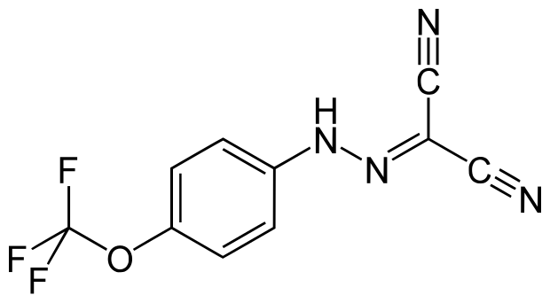 File:Carbonyl cyanide-p-trifluoromethoxyphenylhydrazone.svg