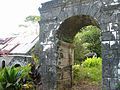 The ruins of Couvent de Rouru, founded by Father Cyprien Liausu