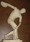 Discobolus of Myron (455 BC), British Museum, London.