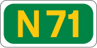 N71 road shield}}