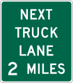 D17-1 Next truck lane (distance)