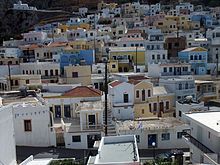 Menetés village in Karpathos