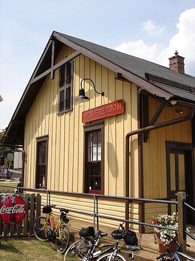 New Freedom Junction: a railroad history museum and the base for heritage railway Steam into History