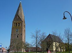 Church tower at Schildwolde