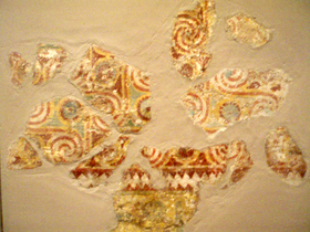 Painting from the ceiling from TT71 Metropolitan Museum of Art.