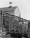 Bollman Bridge with Savage Mill tower in background