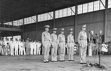 Camp Murphy in the Philippines, 15 August 1941.