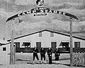 Camp Seabee gate at Eagle Farm, Brisbane